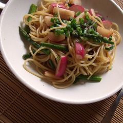 A picture of Radish Peperoncino Sansho-Style.