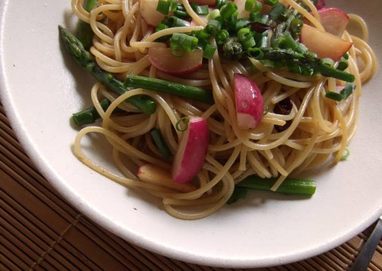 Radish Peperoncino Sansho-Style