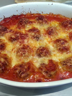 A picture of Cheesy meatballs.