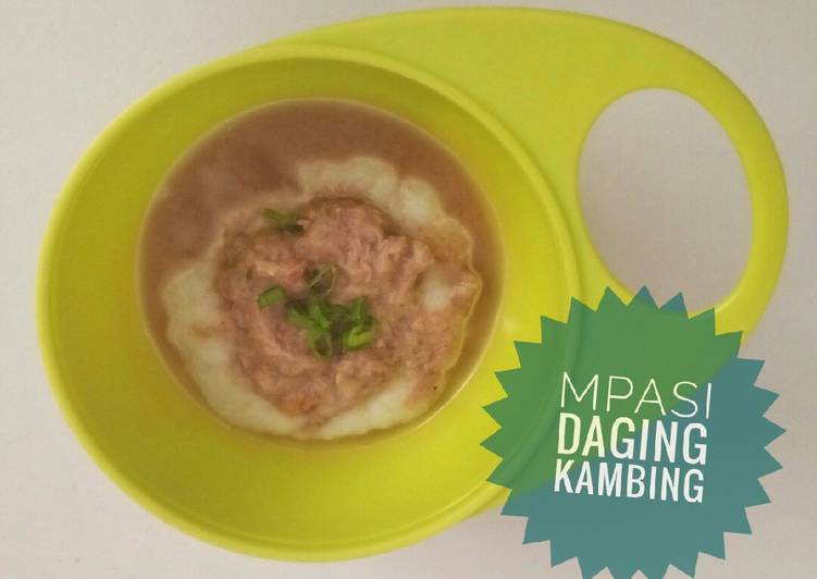 Sop Kambing (mpasi 9 bulan)