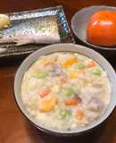 芋頭地瓜蔬菜粥