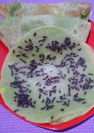 Foto resep Pancake Matcha Simple