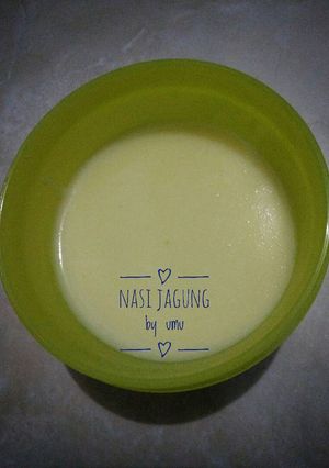 Foto resep Mpasi nasi jagung