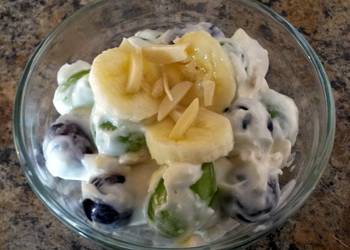 How To Serving Recipe Dreamy Grape Salad Restaurant Style