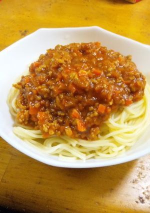 A picture of Easy Meat Sauce with Ketchup.