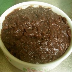 A picture of Homemade Tsubu-an Chunky Sweet Bean Paste.