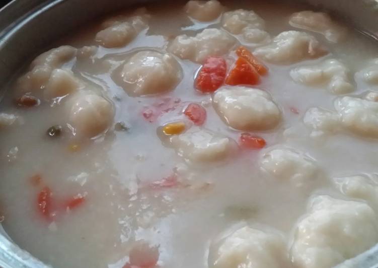 Step-by-Step Guide to Make Favorite Iz’s Cheater’s Chicken and Dumplings / Pot Pie?