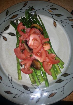 A picture of Simple Asparagus Salad.