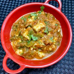 A picture of Paneer Jalfrezi.