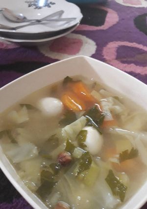 Foto resep Sup wortel telor puyuh