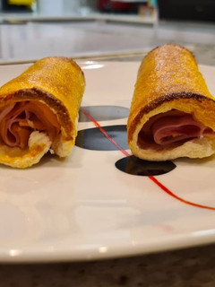 Una foto de Rollitos de pan de molde al horno