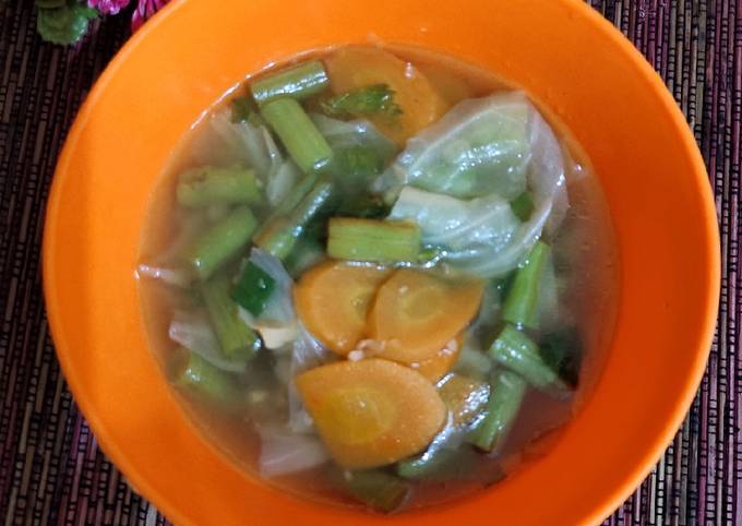 Recipe: Yummy Sayur sop sereh (cocok untuk diet)