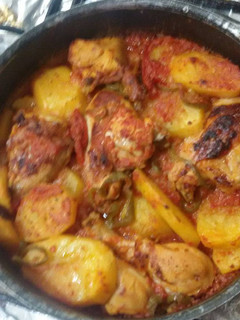 A picture of Chicken and Potato Casserole.