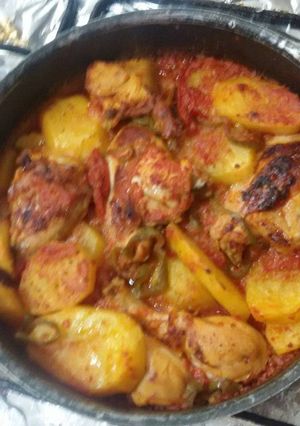 A picture of Chicken and Potato Casserole.