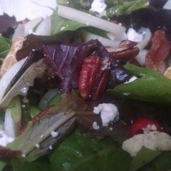 A picture of Cran-orange pecan salad.
