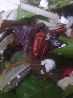 A picture of Cran-orange pecan salad.