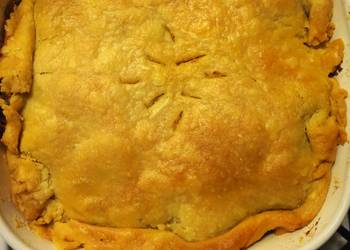 How to Prepare Yummy Left Over Turkeypumpkin Pot Pie