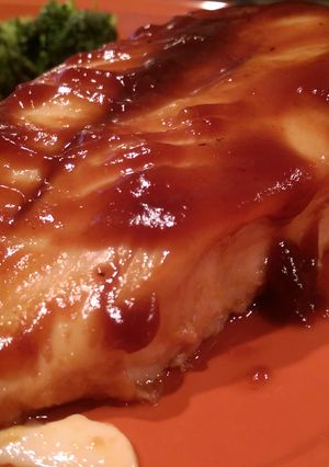 A picture of Oven BBQ Chicken Breasts.
