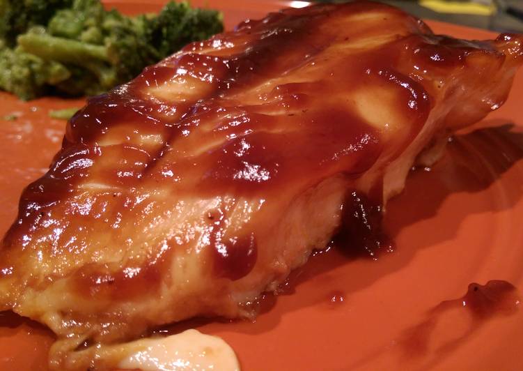 Simple Way to Prepare Speedy Oven BBQ Chicken Breasts