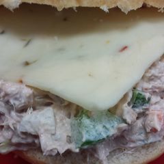A picture of I know it's just canned tuna. But make it your own!!.