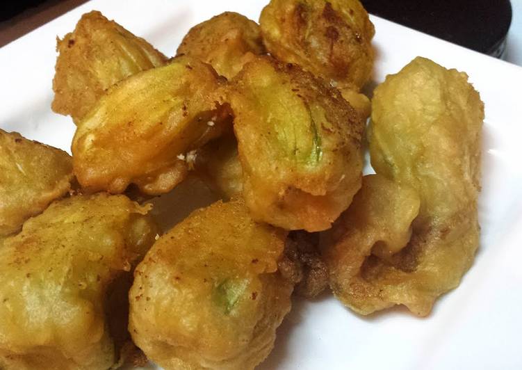 Recipe of Any-night-of-the-week Stuffed Zucchini Blossoms