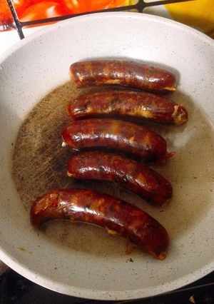Hình của món Lạp xưởng tươi.