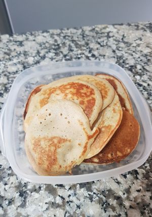 Una foto de Mini panqueques para desayunar!!