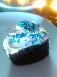 A picture of Chocolate Cupcakes 'take over the world'.