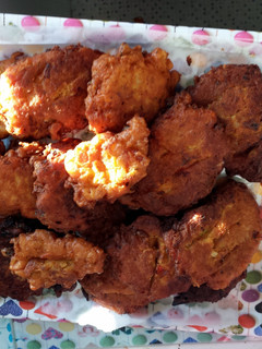 A picture of Carribean Fish Fritters.