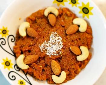 Best Recipe Carrot dessert or gajarhalwa Restaurant Style