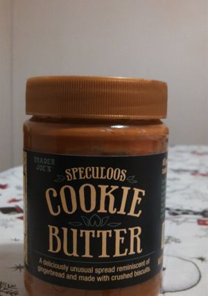 A picture of Cookie Butter Bread Pudding.
