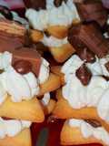 Mini cream tart.. al cioccolato
