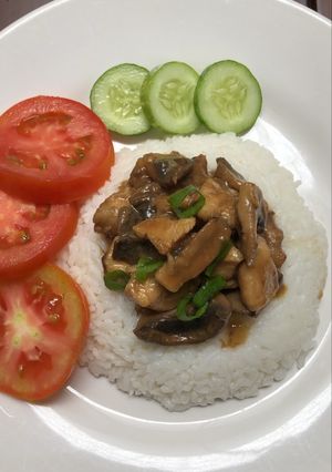 Foto resep NASI AYAM JAMUR ❤️✨
