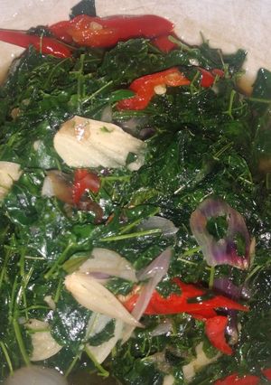 Foto resep Tumis daun kelor