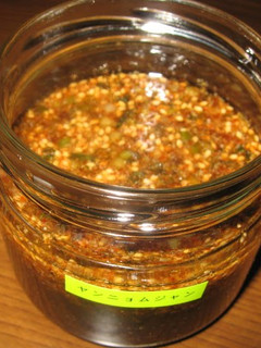A picture of Homemade Yangnyeom Ganjang (Korean Dipping Sauce).