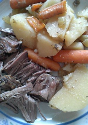 A picture of Crockpot - " Beef Pot Roast ".