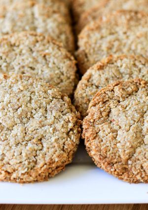 Una foto de Galletitas de coco y avena