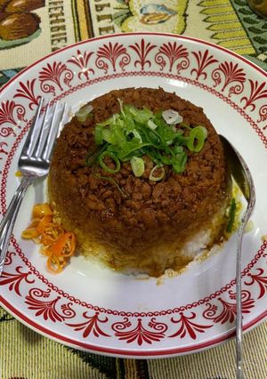 Foto resep Nasi Tim Ayam.. medok