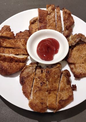 A picture of Fried Pork Chop.