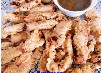 Easiest Way to Recipe Perfect Tempura Style Chicken Pakora with Imli chutney
