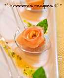 Flower Shaped Appetizers! Easy Cured Ham and Cream Cheese Roses