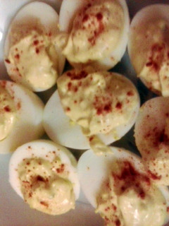 A picture of Devilish Eggs Royal.