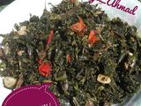 Oseng pucuk ubi/daun singkong