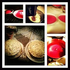 A picture of Homeade Red Velvet Cake.