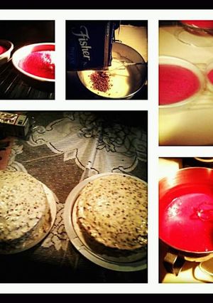 A picture of Homeade Red Velvet Cake.