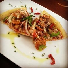 A picture of Cray day Pizza (when you go crazy or Cray Cray on your pizza).