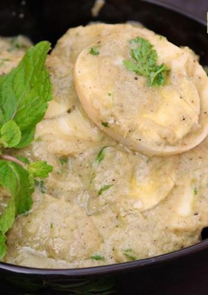 முட்டை மலாய் மசாலா(muttai malai masala recipe in tamil) செய்முறை முக்கிய புகைப்படம்