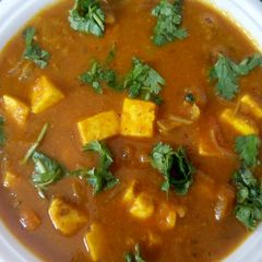A picture of Masala paneer.