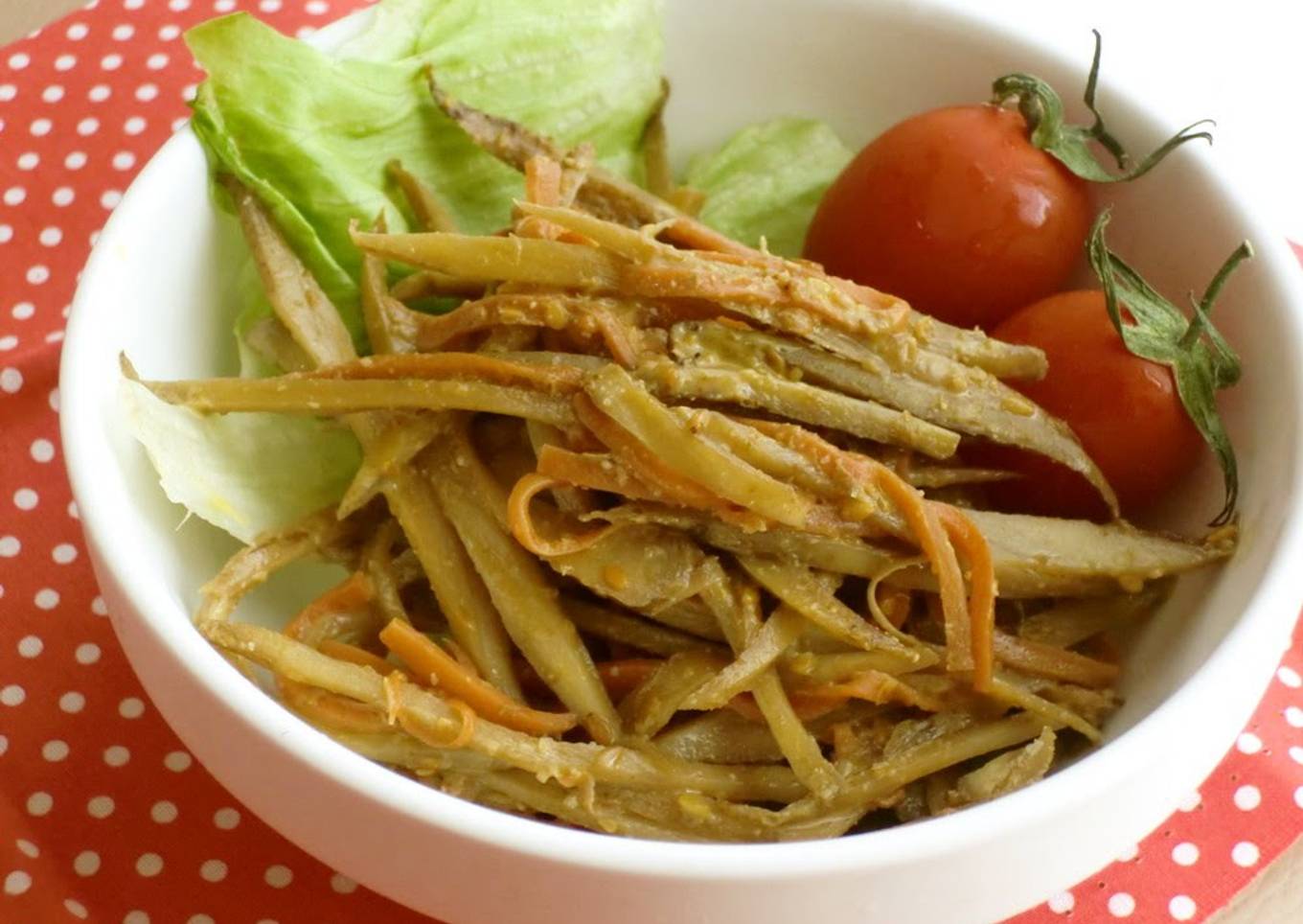 Burdock Root Salad!!