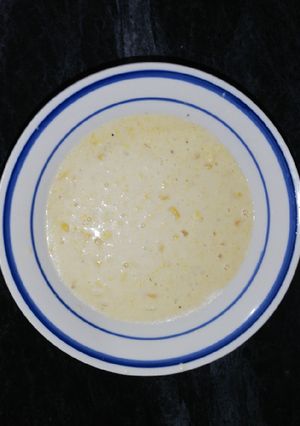 Una foto de Crema de elote fácil